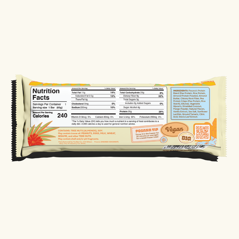 Posana Mango Coconut Turmeric (12-pack)