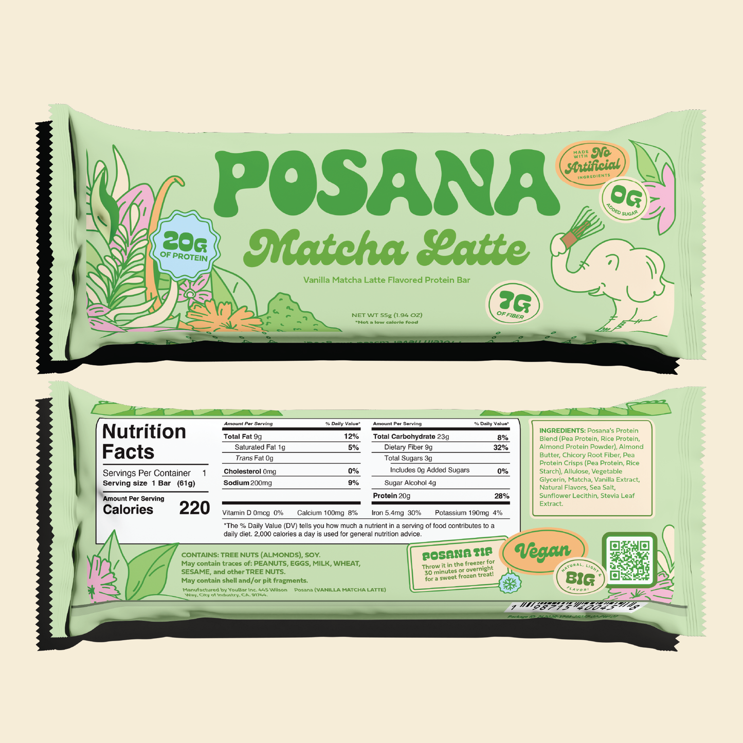 Posana Matcha Latte (12-pack)