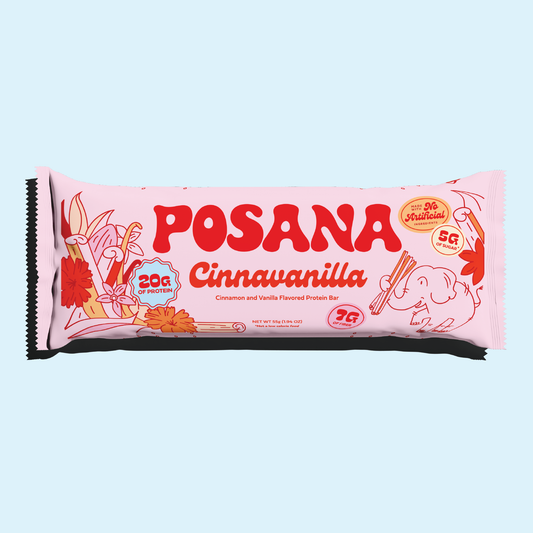 Posana Cinnavanilla Protein Bar (4-pack)
