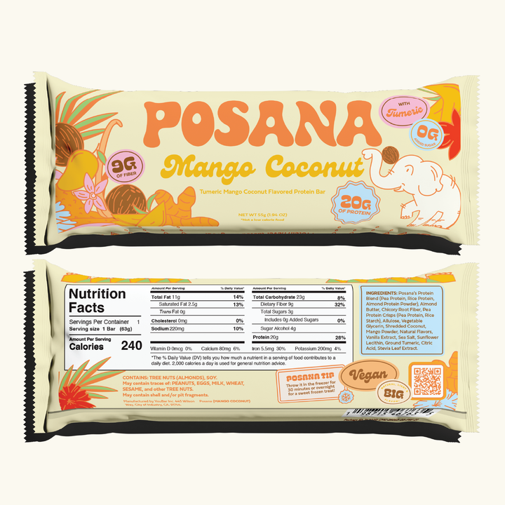 Mango Coconut Protein Bar