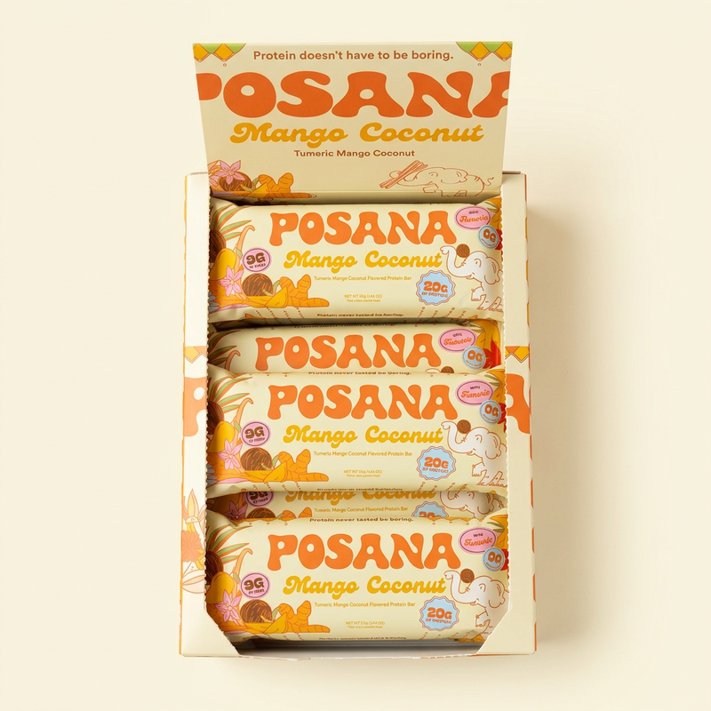 Posana Mango Coconut Turmeric (12-pack)