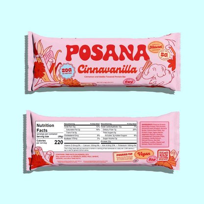 Posana Cinnavanilla Protein Bar (12-Pack)